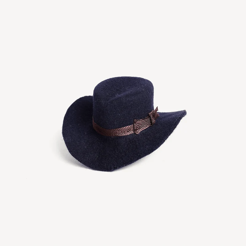 Mini-Hutanhänger – Marineblau