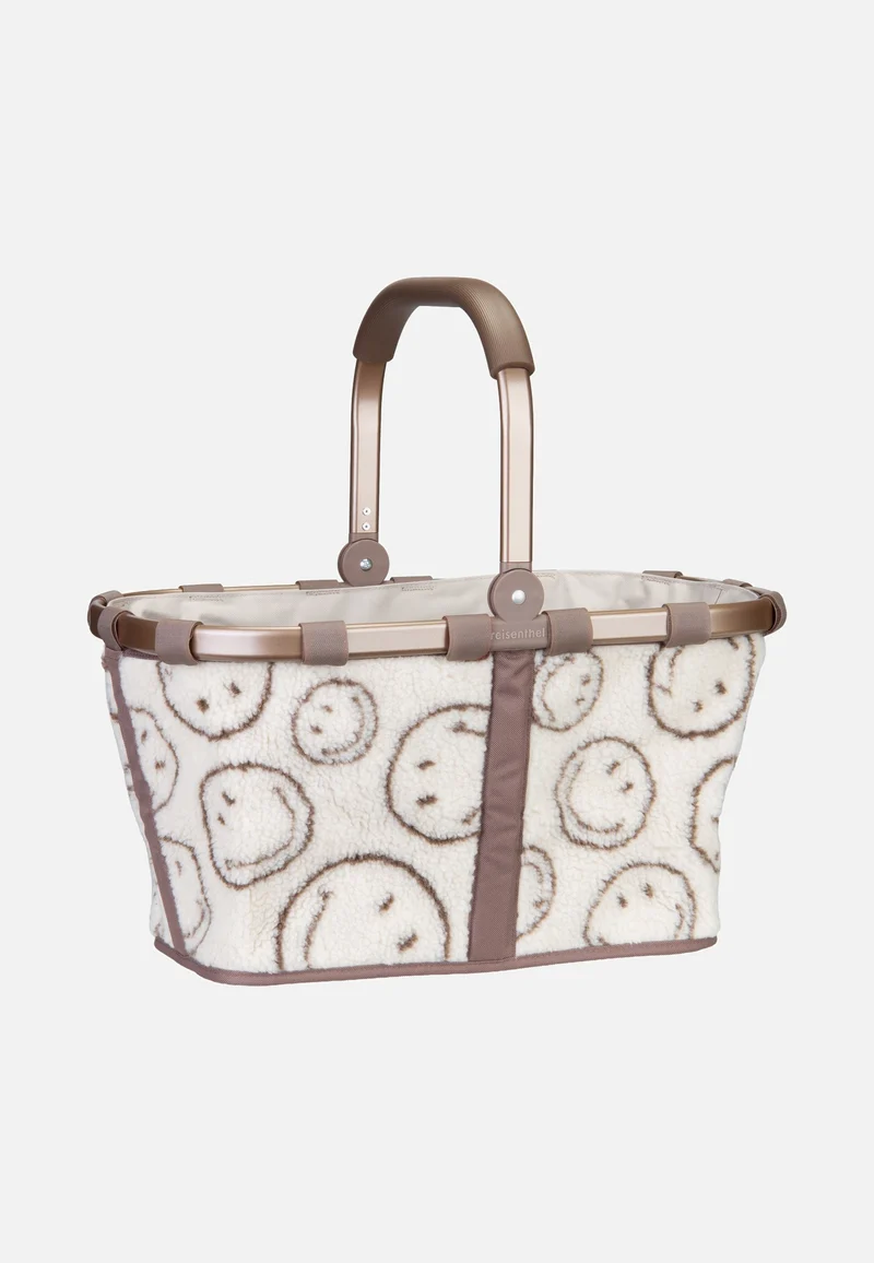 Carrybag Smiley® Teddy Chocolate - Einkaufskorb