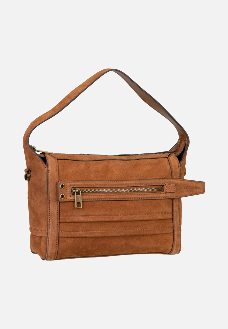 Delia Crossbody S Suede Brown - Crossbody Bag