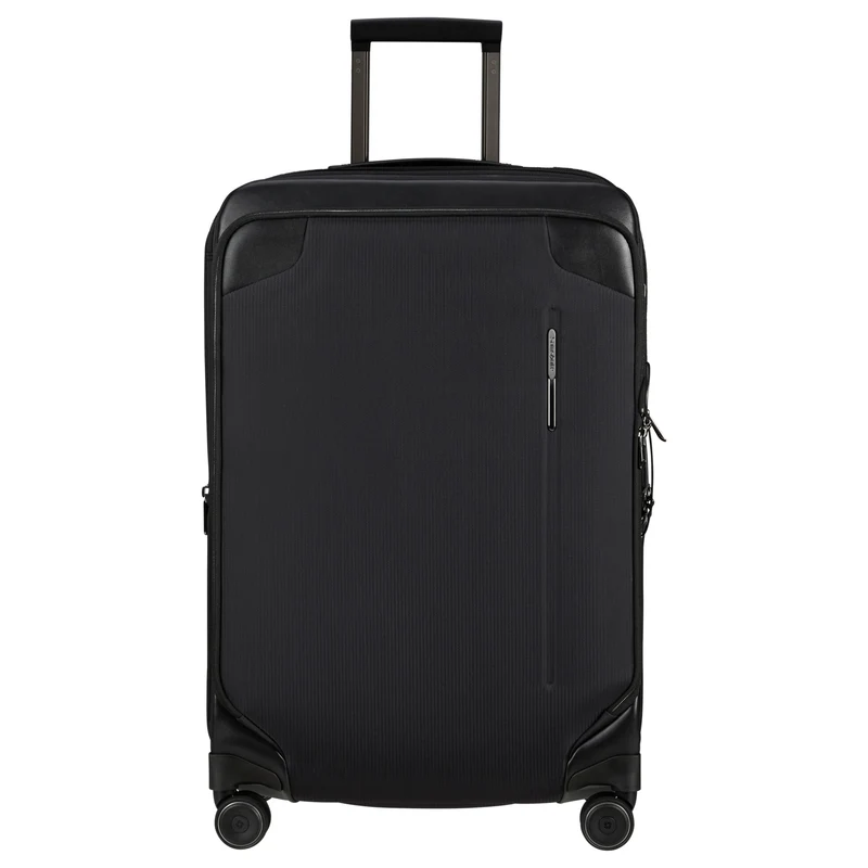 Samsonite Splendix - 4-Rollen-Trolley M 67 cm erw. (schwarz)