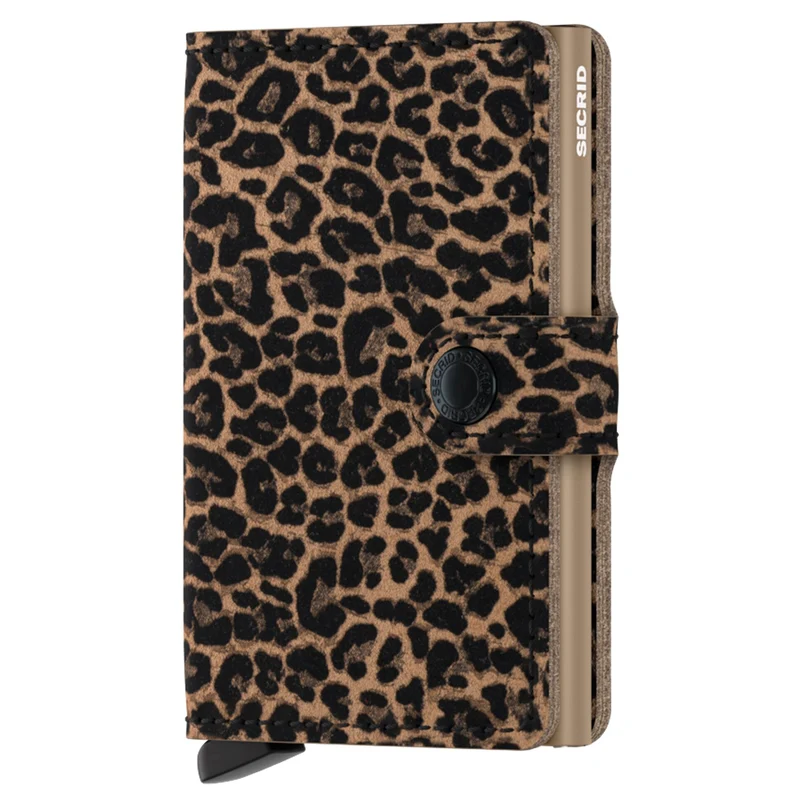 Secrid Miniwallet Leo - Geldbörse 6cc 10.2 cm RFID (beige)