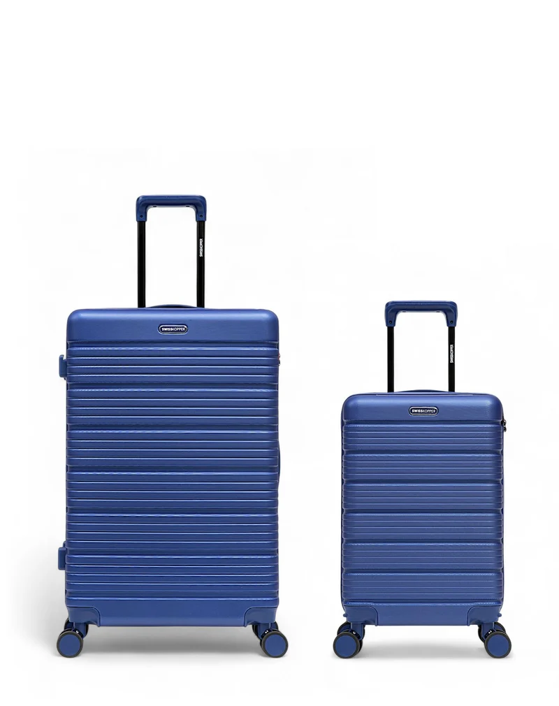 2er-Pack Hartschalenkoffer: Großer Koffer und Handgepäck LUGANO