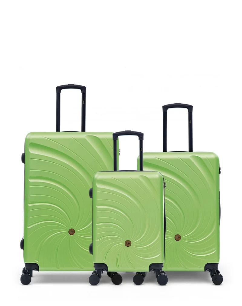 3er-Pack Hartschalenkoffer: Großer Koffer, mittelgroßer Koffer und Handgepäck SERENA