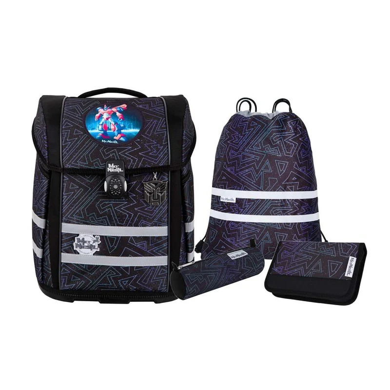 McNeill Ergo Perfecto Tron Schulranzen Set 5tlg.