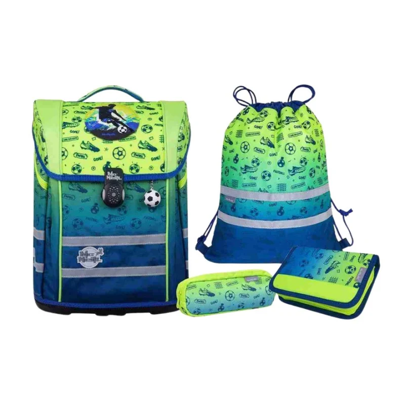 McNeill Ergo Perfecto Football 2T Schulranzen Set 5tlg.