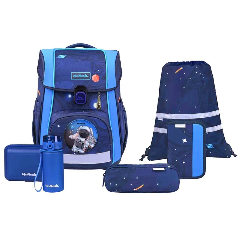 McNeill Bravo Space Schulranzen Set 9tlg.