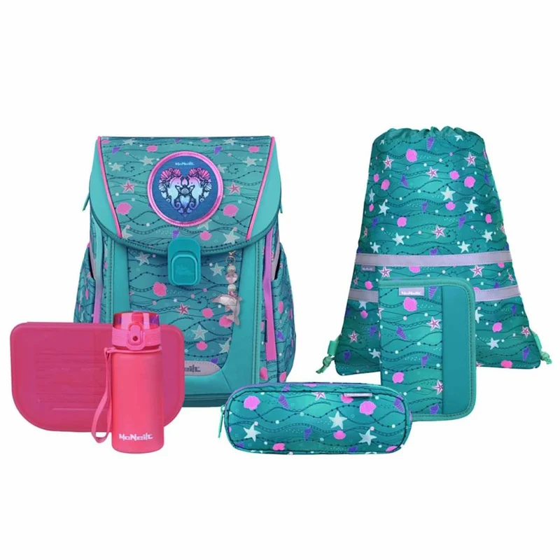 McNeill Primo Seafish Schulranzen Set 9tlg.