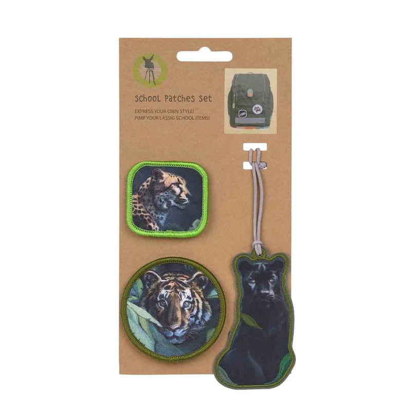 Lässig Wild Cats School Patches Set 3tlg.