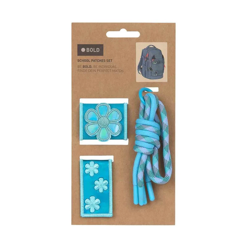Lässig Bold Match Flower School Patches Set 3tlg.