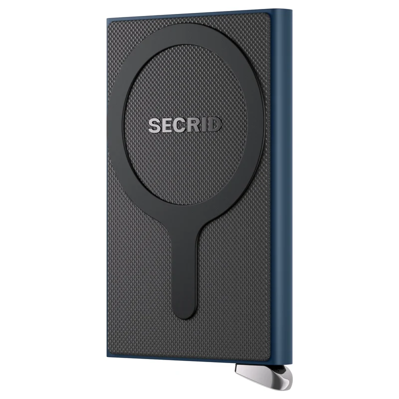 Secrid Cardprotector Fluted for Magsafe - Geldbörse 6cc 10.2 cm (navy)