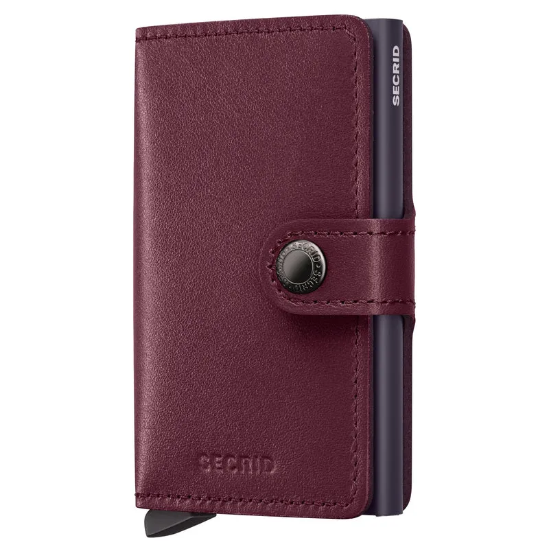 Secrid Original Miniwallet - Geldbörse RFID 6.5 cm (cranberry)
