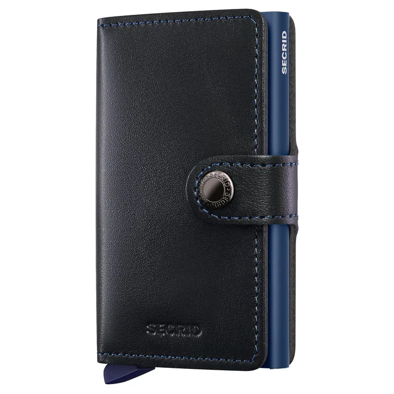 Secrid Original Miniwallet - Geldbörse RFID 6.5 cm (black-navy)