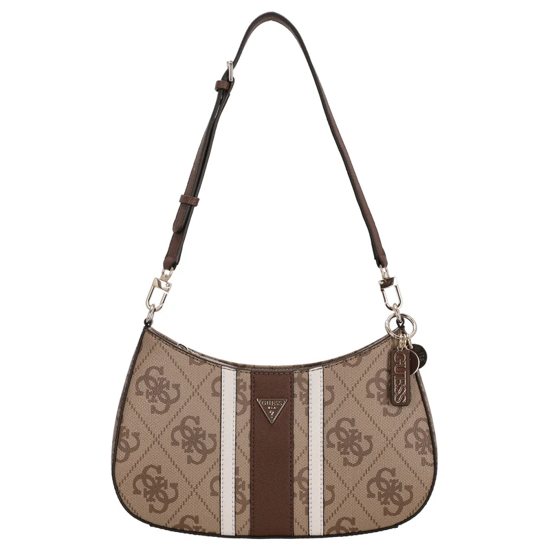 Guess Noelle ll Top Zip - Schultertasche 29 cm (latte logo/brown)