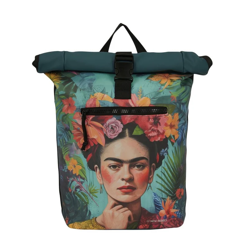 New Rebels Mart Art New York Flowerhead Rolltop Rucksack