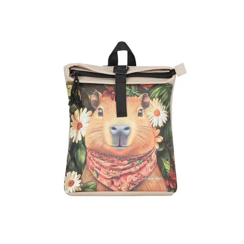 New Rebels Mart Art Los Angeles Capibara Rolltop Rucksack Mini
