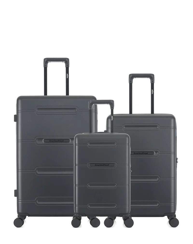 3er-Pack Hartschalenkoffer: Großer Koffer, mittelgroßer Koffer und Handgepäck XS CLEVELAND