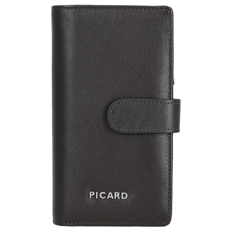 Picard Bingo - Geldbörse 22cc 16 cm Rindsleder (cafe)
