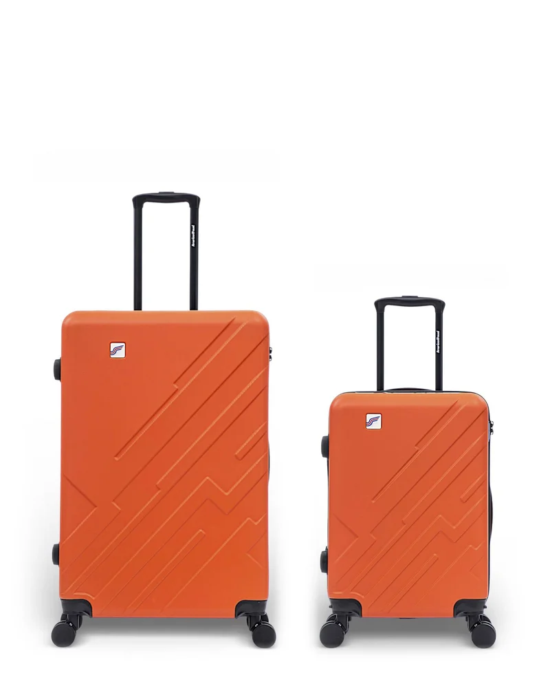 2er-Pack Hartschalenkoffer: Großer Koffer und Handgepäck YELLOWSTONE