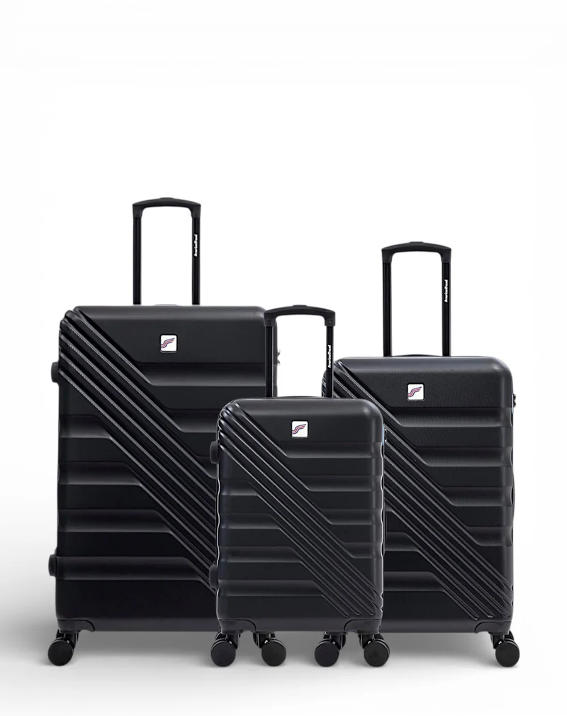 3er-Pack Hartschalenkoffer: Großer Koffer, mittelgroßer Koffer und Handgepäck REDWOOD