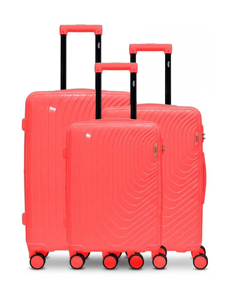3er-Pack Hartschalenkoffer: Großer Koffer, mittelgroßer Koffer und Handgepäck HYDRA