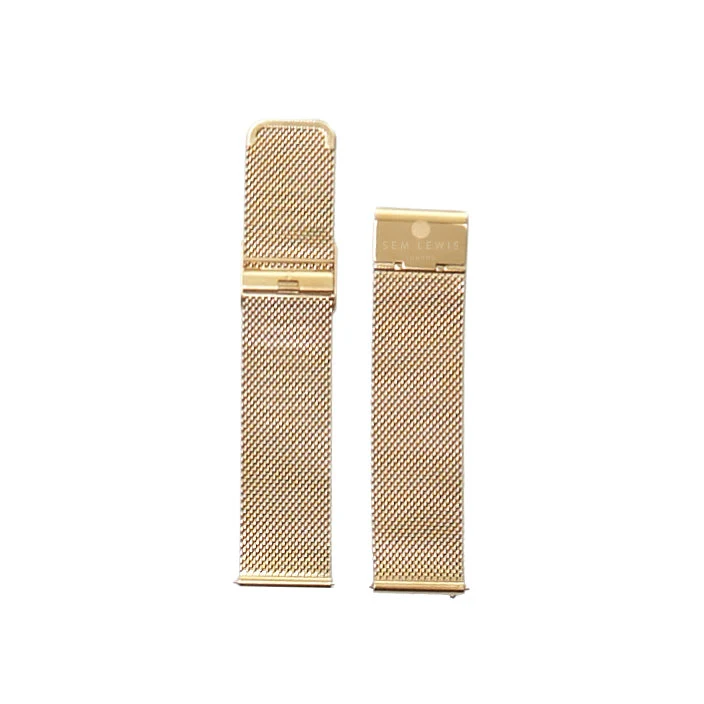 Sem Lewis Strap 22mm Goldfarbene SL620003