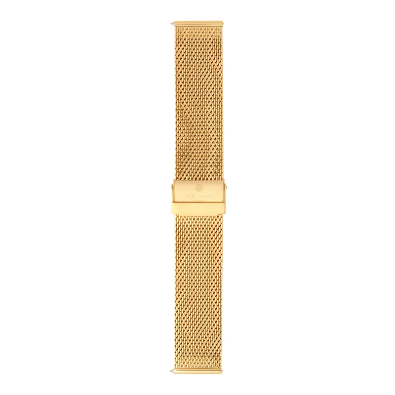 Sem Lewis mitropolitan Strap 24mm Goldfarbene SL620022