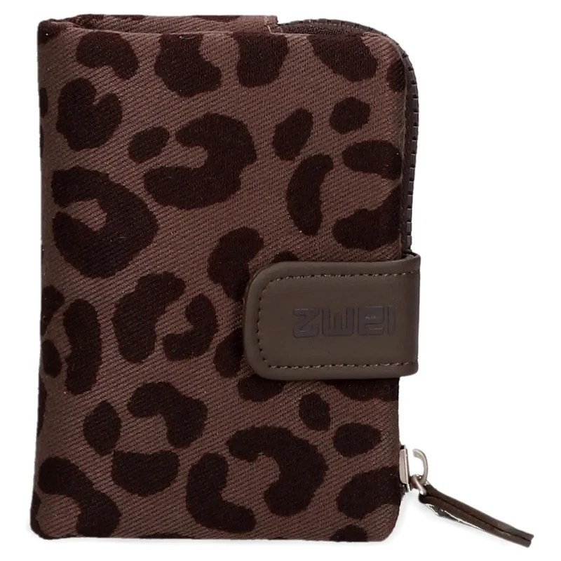 zwei Mademoiselle MW5 - Geldbörse 6cc 13 cm (leo-brown)