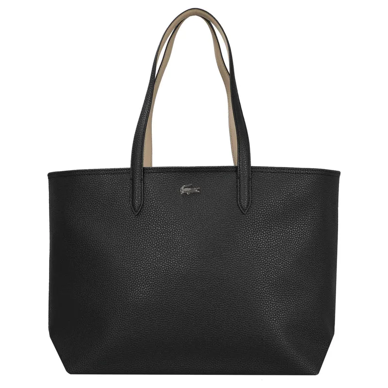 Lacoste Anna - Shopper 35 cm (noir krema)