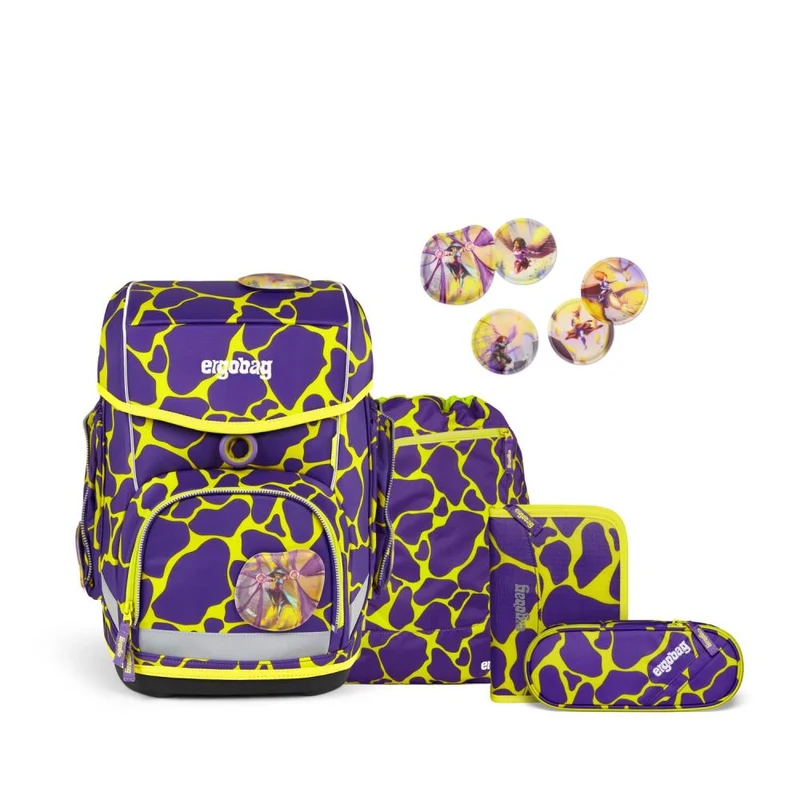 Ergobag Cubo SuBärkraft Lumi Edition Schulranzen Set 5tlg.