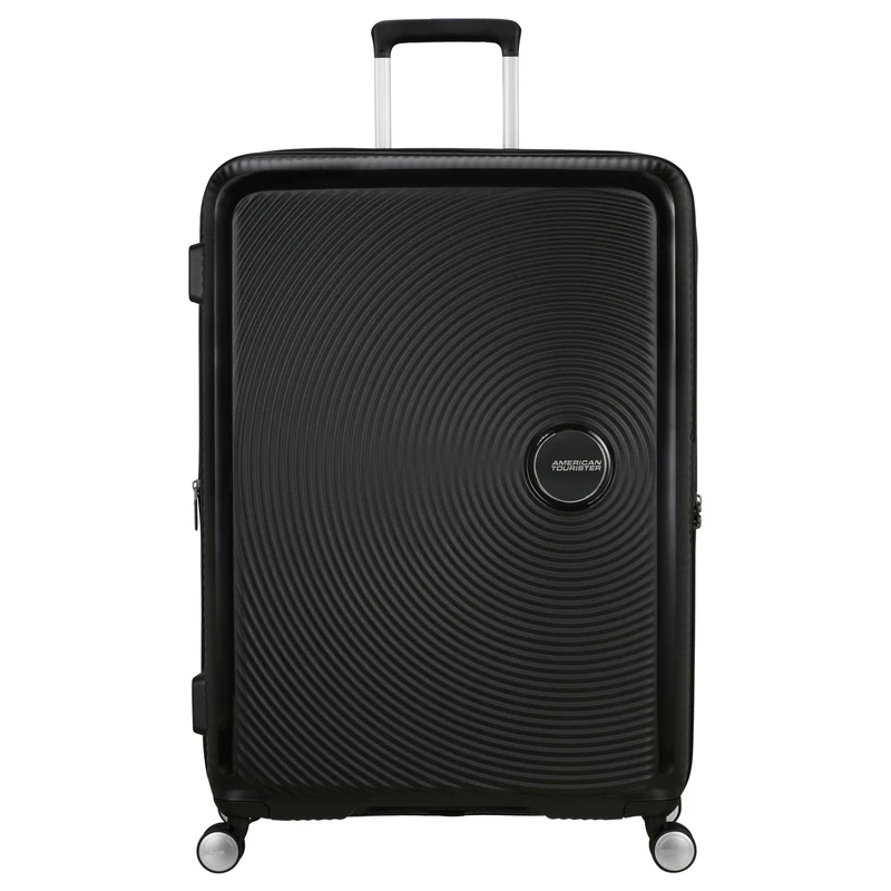 American Tourister Soundbox - 4-Rollen-Trolley 80 cm erw. (schwarz)