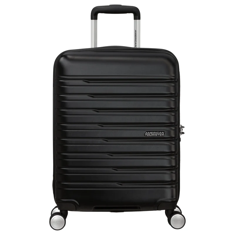 American Tourister Flashline - 4-Rollen-Kabinentrolley 55 cm (schwarz)