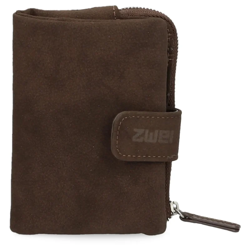 zwei Mademoiselle MW5 - Geldbörse 6cc 13 cm (nubuk-espresso)
