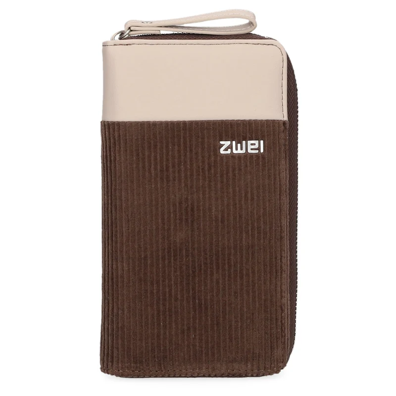 zwei Eva EV2 - Geldbörse 15cc 19 cm (cord-wood)