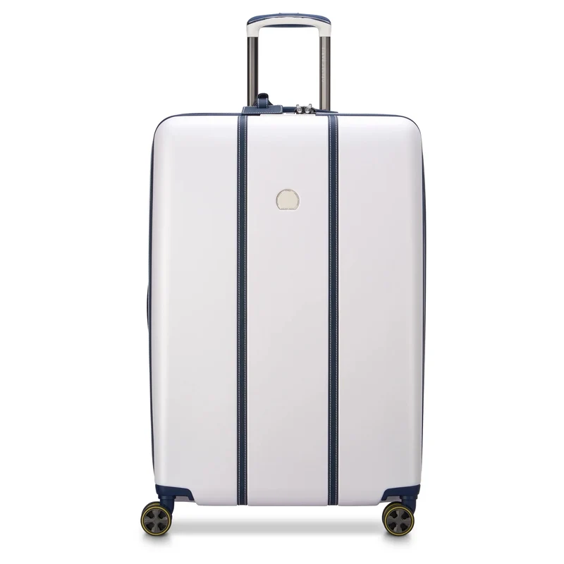 Delsey Paris Cadence - 4-Rollen-Trolley 76 cm erw. (elfenbein/blau)