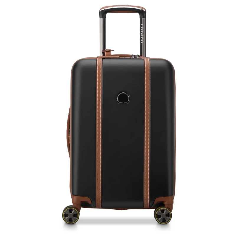 Delsey Paris Cadence - 4-Rollen-Kabinentrolley 55 cm erw. (schwarz)