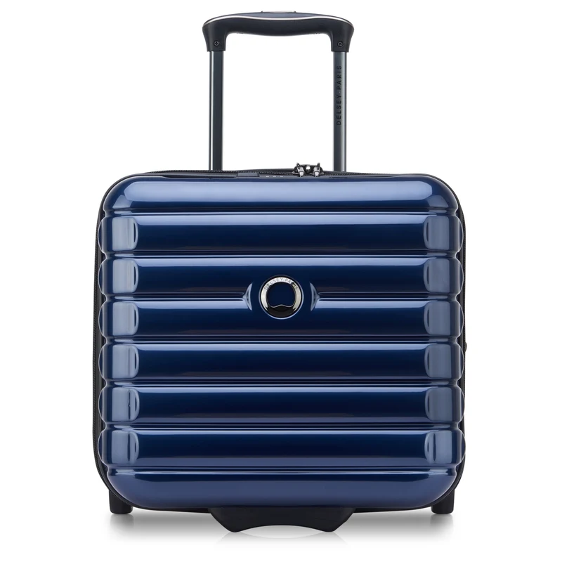 Delsey Paris Shadow 5.0 - 2-Rollen-Businesstrolley 38 cm erw. (marineblau)