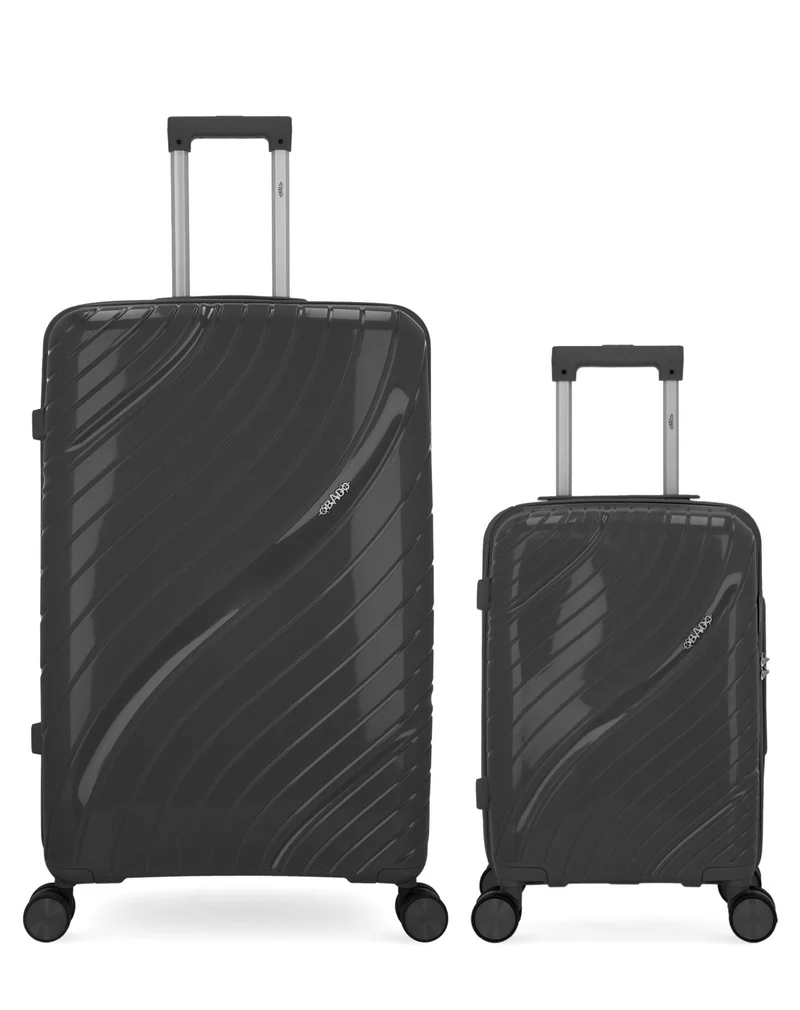 OBAGO – 2er-Pack – Großer Koffer und Handgepäck XS LYRA