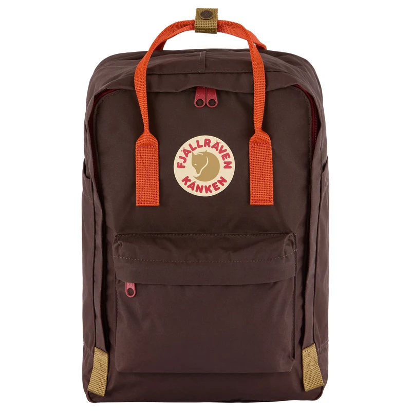 Fjällräven Kånken Koncept - Rucksack 15" 40 cm (black oak-rowan red)
