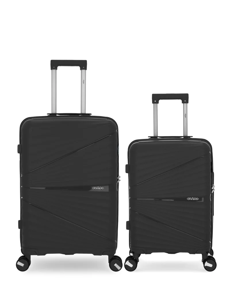 OBAGO – 2er-Pack – Mittelgroßer Koffer und Handgepäck VELA