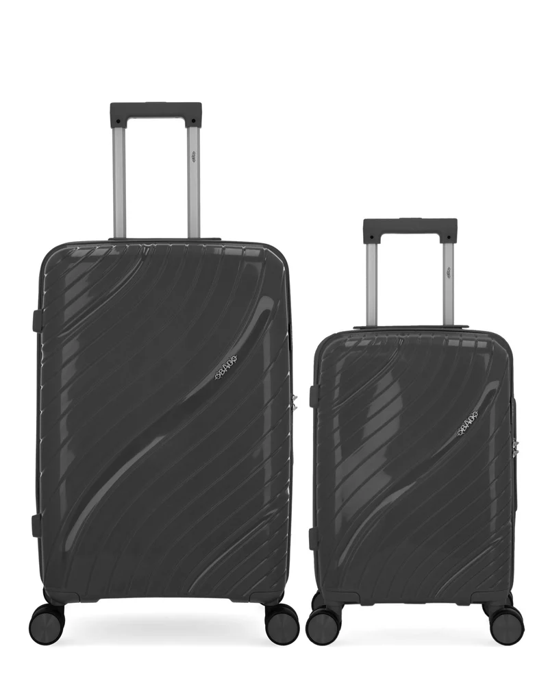 OBAGO – 2er-Pack – Mittelgroßer Koffer und Handgepäck XS LYRA
