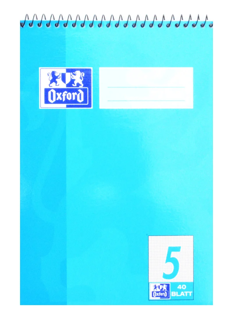 Oxford Spiralblock - A5 - Lineatur 5