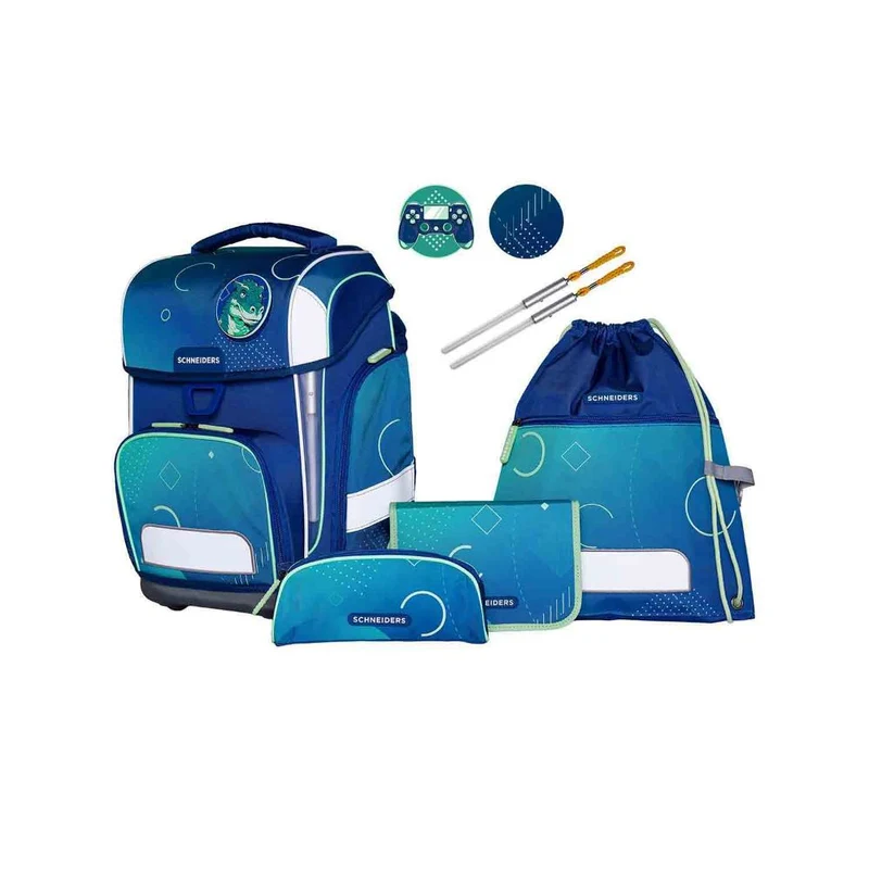 Schneiders Ergolite Geo Motion Schulranzen Set 9tlg.