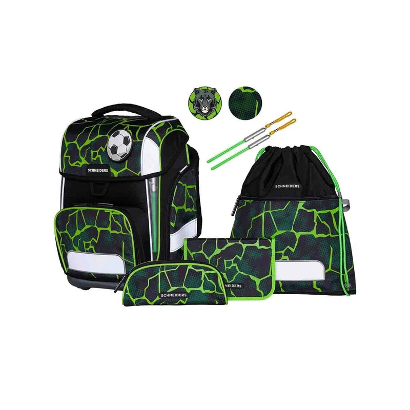 Schneiders Ergolite Crash Schulranzen Set 9tlg.