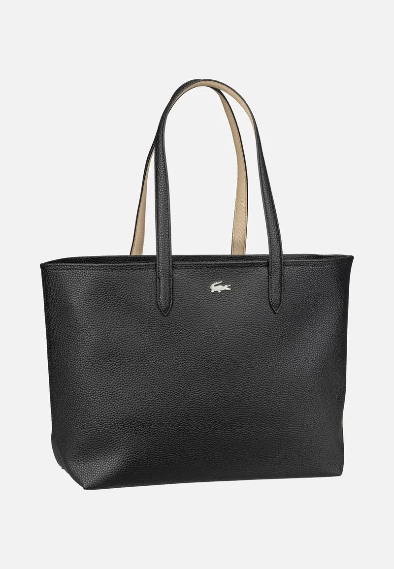 Anna Zipped Shopping NF4823AA Noir Krema - Shopper