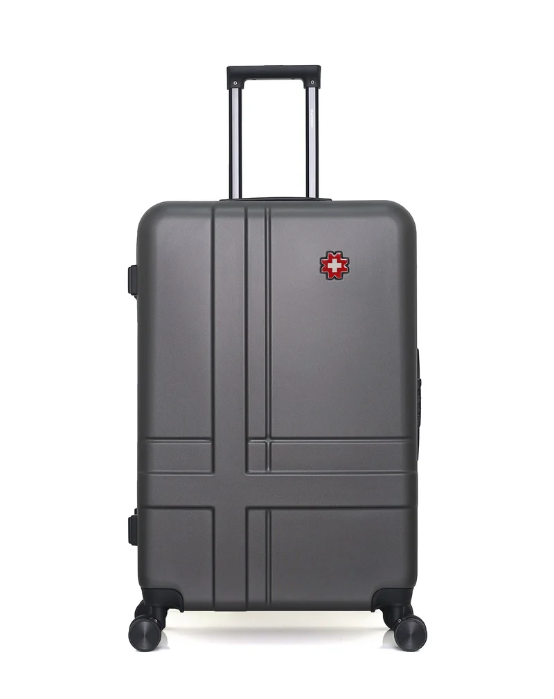 SWISS KOPPER – 4er-Pack – Großer Koffer, mittelgroßer Koffer, Handgepäck und Handgepäck XXS USTER