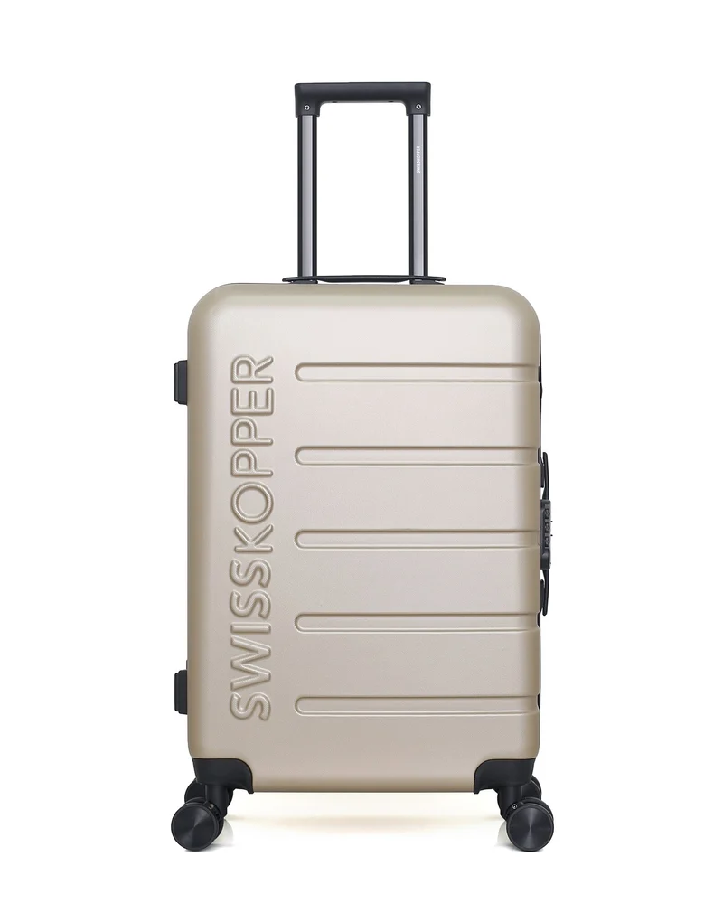 SWISS KOPPER – 3er-Pack – Mittelgroßer Koffer, Handgepäck XXS und Kosmetikkoffer AIGLE