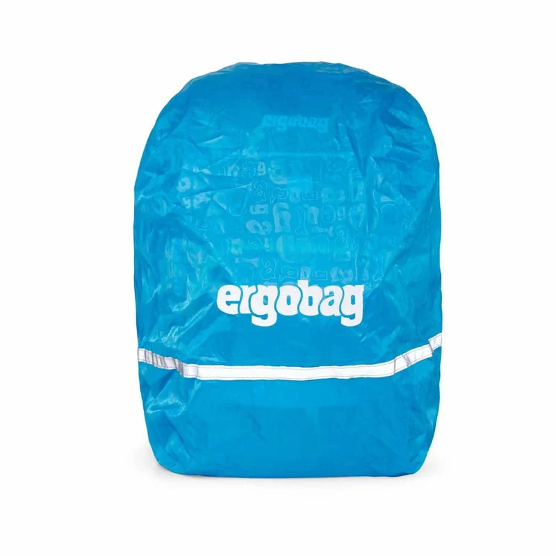 Ergobag Regencape Blau Regenhülle