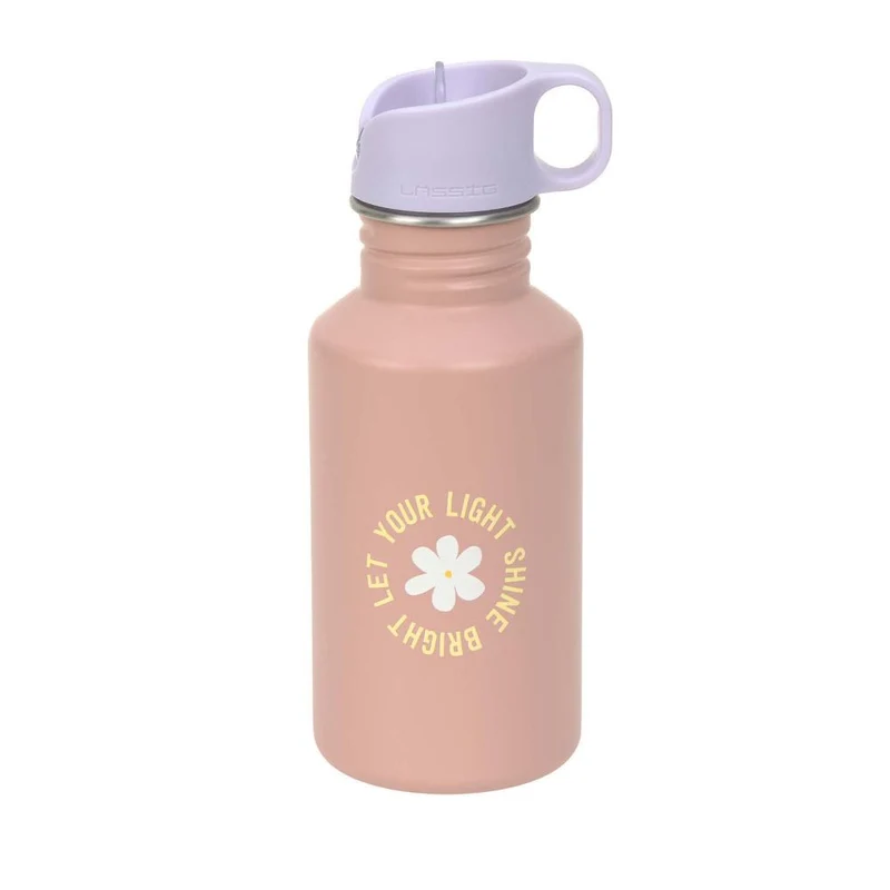 Lässig Trinkflasche 0,5 Liter Edelstahl Party Rose Lilac