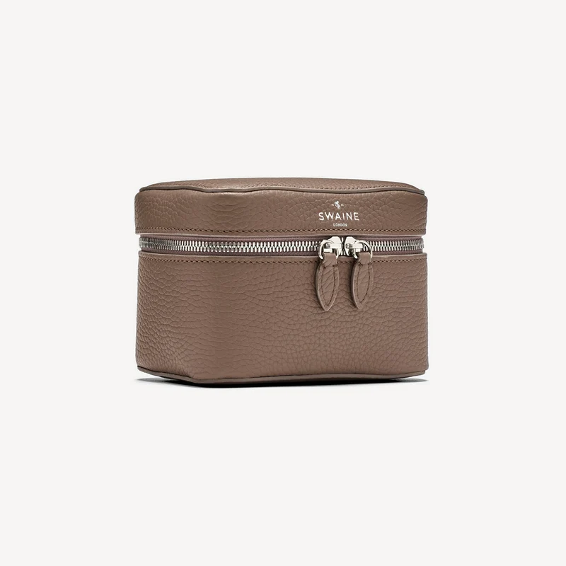 Kleiner Kosmetikkoffer – Taupe