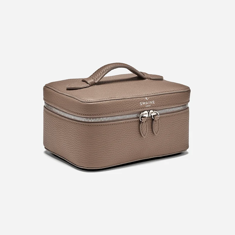 Mittlerer Kosmetikkoffer – Taupe